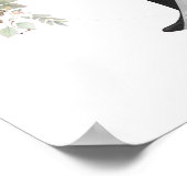 Poster Bienvenue à la mariée et au Mariage de chambre (Coin)