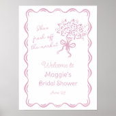 Poster Bienvenue à la nuptiale (Devant)