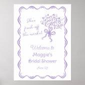 Poster Bienvenue à la nuptiale (Devant)