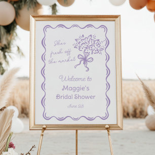 Poster Bienvenue à la nuptiale