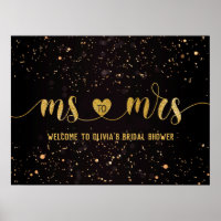 Bienvenue à la soirée de mariage de Mlle à Mme ave