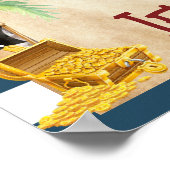 Poster Bienvenue à la soirée Pirate (Coin)