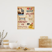 Poster Bienvenue à la Soirée Pirate (Cuisine)