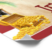 Poster Bienvenue à la Soirée Pirate (Coin)