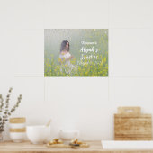 Poster Bienvenue à la Sweet 16 Celebration (Cuisine)