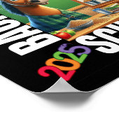 Poster Bienvenue À L'Autocollant School 2025 (Coin)