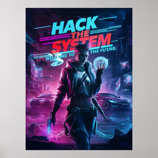 Poster Bienvenue à l'avenir (Devant)