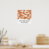 Poster Bienvenue À L'École (Cuisine)