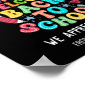 Poster Bienvenue à l'école - Bright & Fun Classroom (Coin)