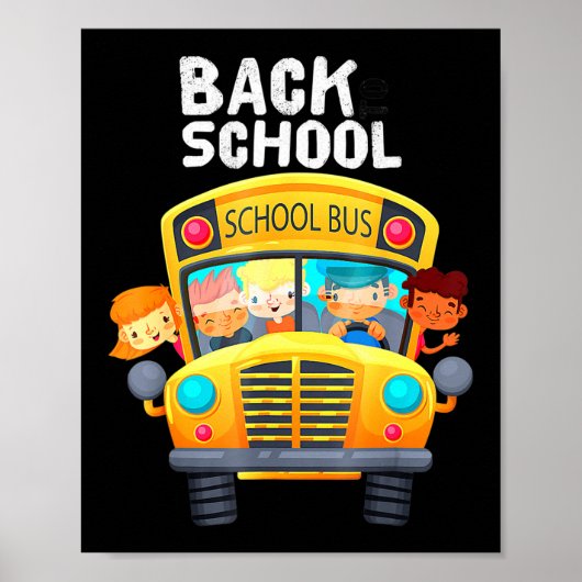 Poster Bienvenue À L'École J'Aime Mon École Bu (Devant)