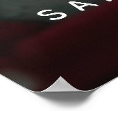 Poster Bienvenue à l'engagement signent avec photo (Coin)