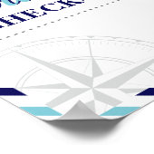 Poster Bienvenue à l'enregistrement des invités de voyage (Coin)