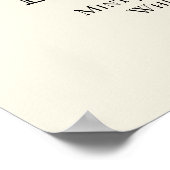 Poster Bienvenue à l'hippocampe d'aquarelle Derby (Coin)