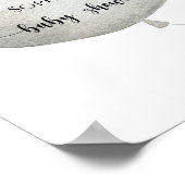 Poster Bienvenue à l'ours à ballon (Coin)