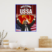 Poster Bienvenue à l'USSA (Cuisine)