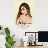 Poster Bienvenue à Mes Douze Ans Fille (Bureau à domicile)