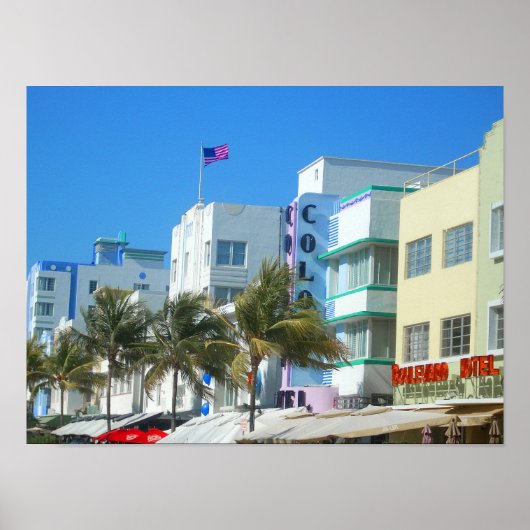 Poster Bienvenue à Miami (Devant)