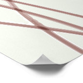 Poster Bienvenue À Nos Fleurs D'Aquarelle mariages (Coin)