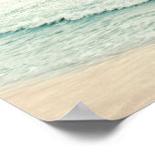 Poster Bienvenue à notre Beach House Seagull Coastal (Coin)