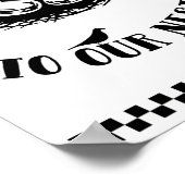POSTER BIENVENUE À NOTRE NIVEAU ! (Coin)