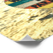 Poster Bienvenue à paradise Beach Ocean (Coin)