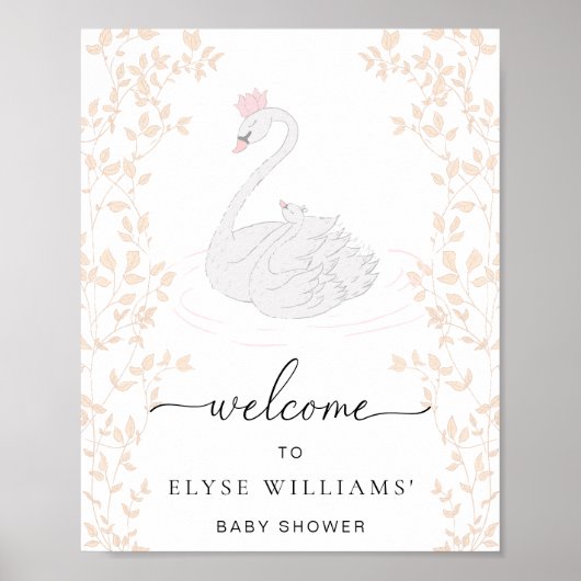 Poster Bienvenue à Swan Princess (Devant)