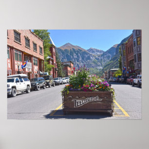 Poster Bienvenue à Telluride, Colorado