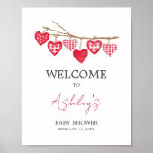 Poster Bienvenue à Valentine Little Sweetheart (Devant)