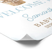 Poster Bienvenue au ballon à air chaud Teddy Bear (Coin)