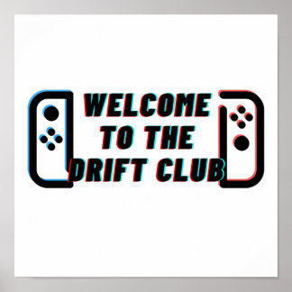 Poster Bienvenue Au Drift Club
