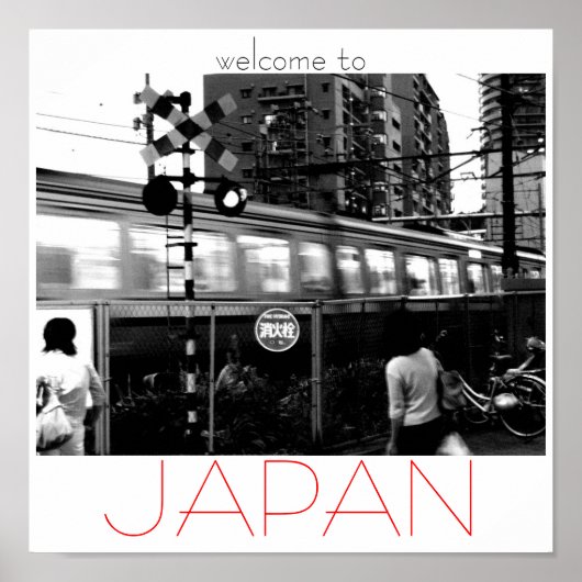 Poster bienvenue au Japon (Devant)
