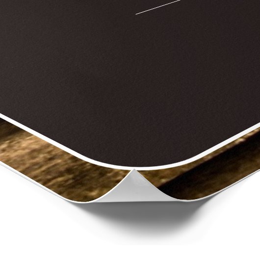 Poster Bienvenue au Mariage de tournesol rustique (Coin)