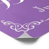 Poster bienvenue au mariage du panneau de signalisation d (Coin)