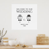 Poster Bienvenue au Mariage gay (Cuisine)