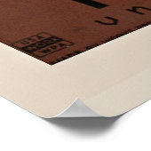 Poster Bienvenue au Montana (Coin)