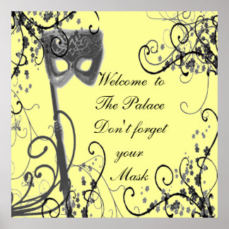 Poster Bienvenue au Palace