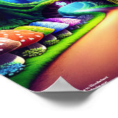 Poster Bienvenue au pays des merveilles (Coin)