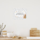 Poster Bienvenue au premier anniversaire de Scooby-Doo (Cuisine)