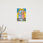 Poster Bienvenue au restaurant. (Cuisine)