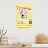 Poster Bienvenue au show de Great Dane (Cuisine)