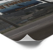 Poster Bienvenue au Wyoming (Coin)