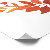 Poster Bienvenue automne (Coin)