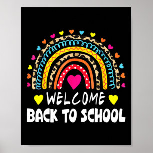 Poster Bienvenue Byck à l'école Premier jour d'école Ense