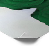 Poster Bienvenue ! Carte de siège alphabétique Rose Emera (Coin)