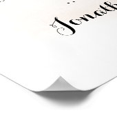 Poster Bienvenue Cérémonie de débranchement Automne Maria (Coin)