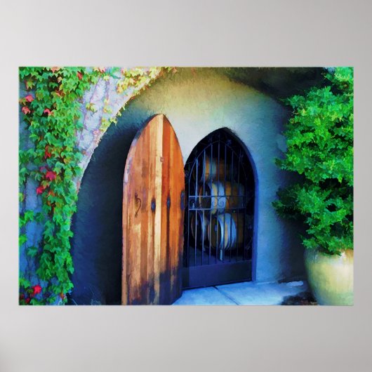 Poster Bienvenue dans la cave (Devant)