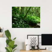 Poster Bienvenue dans la jungle ! (Bureau à domicile)