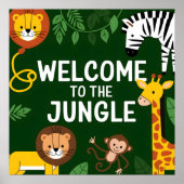 Poster Bienvenue dans la Jungle (Devant)