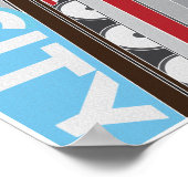 Poster Bienvenue Dans La Ville (Coin)