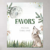 Poster Bienvenue dans le Pack Forest Wolf (Devant)